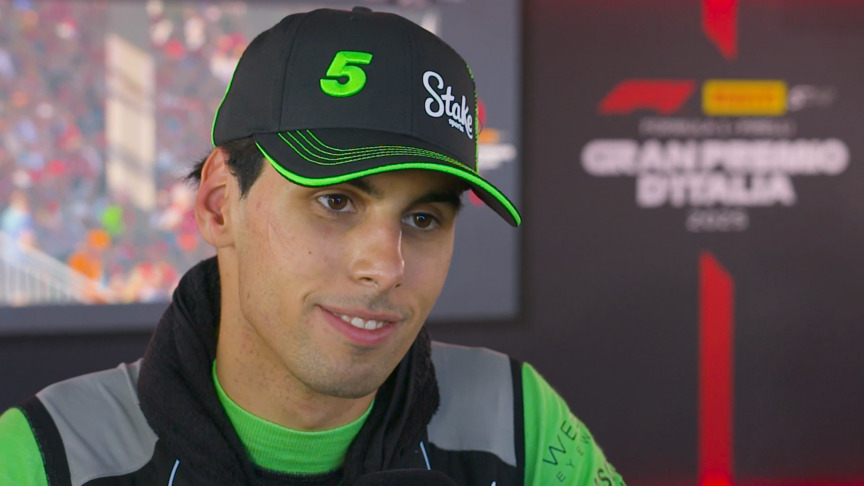 ‘Good performance, good car,’ was how P8 Bortoleto summed up his qualifying at Monza